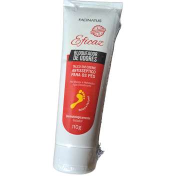 Talco Em Creme Antisséptico Para Os Pés