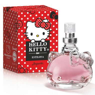 Colônia Feminina Infantil Hello Kitty Estilosa 25ml