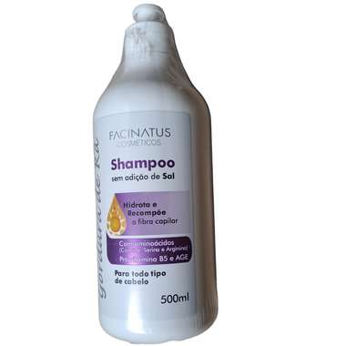 Shampoo Gordura De Rã Sem Sal