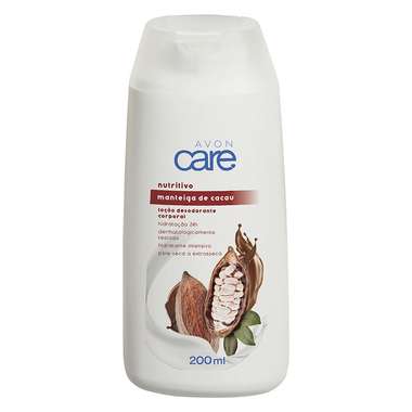 LOÇÃO DESODORANTE CORPORAL AVON CARE MANTEIGA DE CACAU 200ML