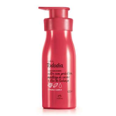 CREME PARA O CORPO TODODIA TÂMARA E CANELA 400ML